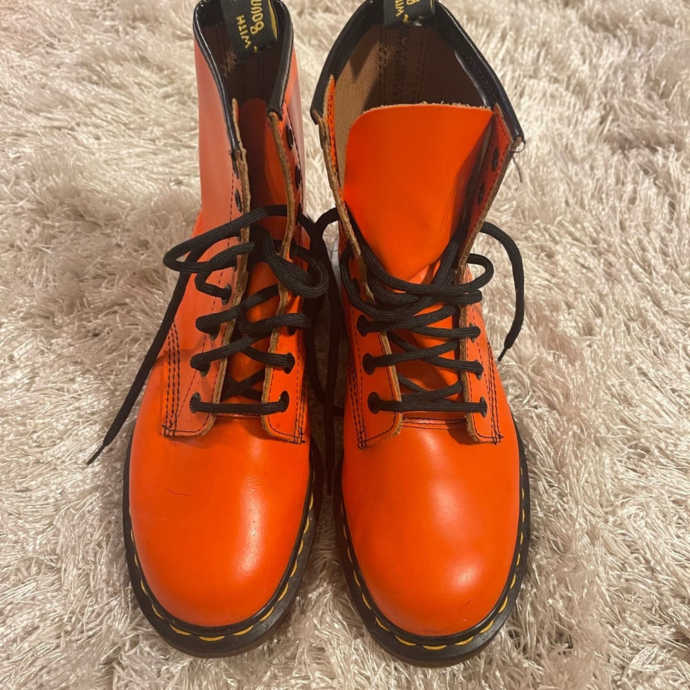 Dr Martens Boots Made in England, wear once. Practically New.